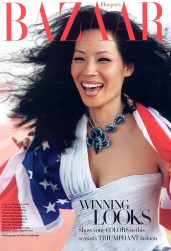 Lucy Liu (Bazaar 08 2008 / USA)